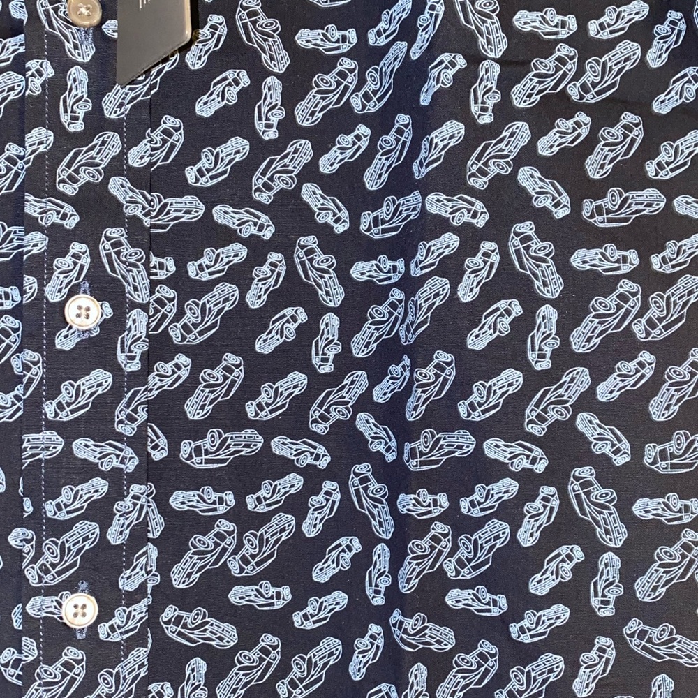 Slate and Stone Blue Collar Shirt - Picture 7 of 7